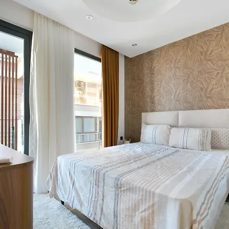 0027 Serenity Royal Luxury 1-bedroom In Seafront Premium Complex In Oba, * ألانيا
