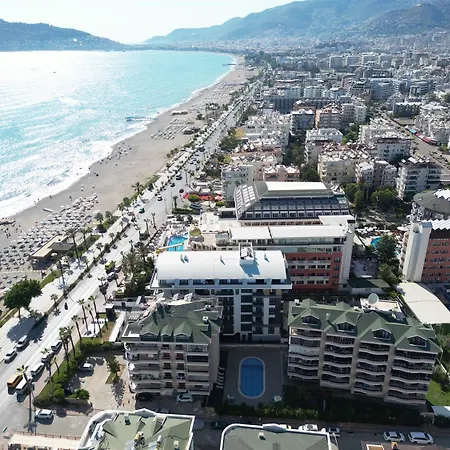 0027 Serenity Royal Luxury 1-bedroom In Seafront Premium Complex In Oba, شقة ألانيا