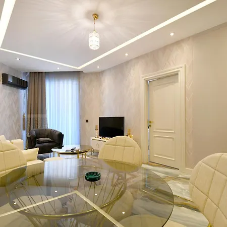 0027 Serenity Royal Luxury 1-bedroom In Seafront Premium Complex In Oba, ألانيا