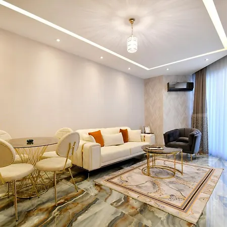 0027 Serenity Royal Luxury 1-bedroom In Seafront Premium Complex In Oba, Alanya