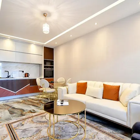 0027 Serenity Royal Luxury 1-bedroom In Seafront Premium Complex In Oba, Alanya