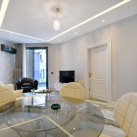 0027 Serenity Royal Luxury 1-bedroom In Seafront Premium Complex In Oba, * Alanya