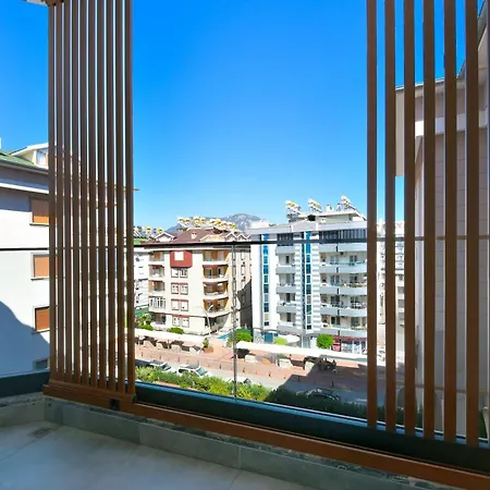 0027 Serenity Royal Luxury 1-bedroom In Seafront Premium Complex In Oba, Apartmán